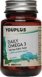 Youplus Omega 3 Balık Yağı 30 Kapsül