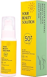 Your Beauty Solution Hassas Ciltler için 50 ml 50 Faktör Yüz Güneş Kremi