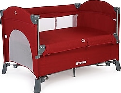 Yoyko Exclusive Comfort 8 in 1 Bordo Anne Yanı Park Yatak
