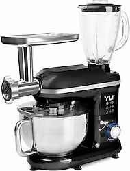 Yui M-120 Multi Fonksiyonel 1300 W 5 lt Siyah Stand Mikser