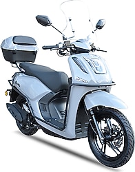 Yuki Gentle 49 cc Scooter Motosiklet Gri