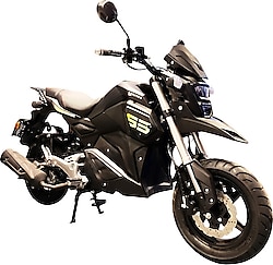 Yuki Hammer 50 cc Scooter Motosiklet Siyah