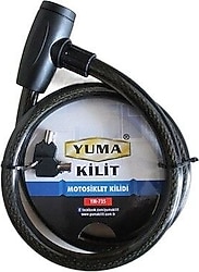 Yuma YM-735 120 cm 20 mm Motosiklet Kilidi