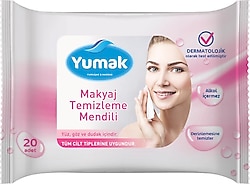 Yumak 20'li Makyaj Temizleme Mendili