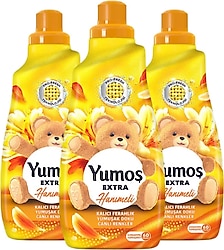Yumoş Extra Hanımeli Yumuşatıcı 60 Yıkama 1.44 lt 3'lü