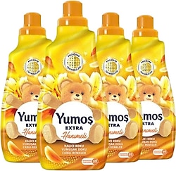 Yumoş Extra Hanımeli Yumuşatıcı 60 Yıkama 1.44 lt 4'lü