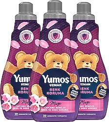 Yumoş Uzman Renk Koruma Yumuşatıcı 1.2 lt 3'lü