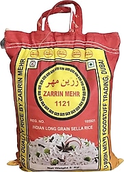 Zarrin Mehr 1121 Basmati Pirinç 5 kg