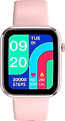 Zcwatch V0821 Akıllı Saat Pembe