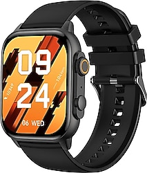 Zcwatch V1223 Siyah Akıllı Saat