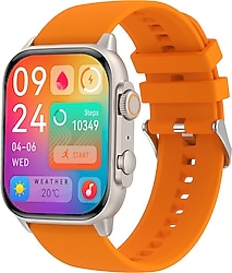 Zcwatch V1223 Turuncu Akıllı Saat