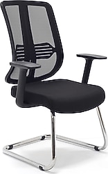Zeon Büro Comfort Black Misafir Bekleme Koltuğu