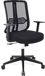 Zeon Büro Comfort Personal Black Çalışma Koltuğu