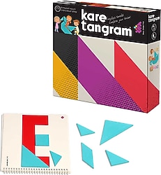 ZET Zeka Plastik Kare Tangram