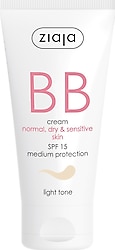 Ziaja Normal, Kuru ve Hassas Ciltler Açık Ton SPF 15 50 ml BB Krem