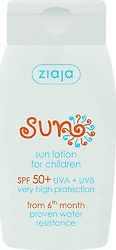 Ziaja Sun 125 ml 50 Faktör Çocuk Güneş Losyonu