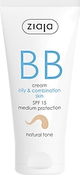 Ziaja Yağlı ve Karma Ciltler SPF 15 50 ml BB Krem