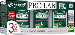 Zigavus Pro Lab Garlic Kepeğe ve Saç Dökülmesine Karşı Şampuan 3x300 ml