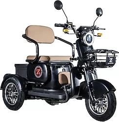 Zlin Motors Luna 1000 W 3 Tekerlekli Elektrikli Motosiklet