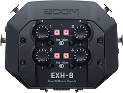 Zoom EXH-8 H8 için 4 Kanal XLR Capsule