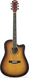 Zoppran ACZP100SB Akustik Gitar Sunburst