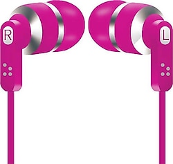 Zore ER02 Pembe Kablolu Kulak İçi Kulaklık