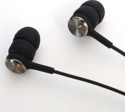 Zore ER03 Siyah Mikrofonlu Kulak İçi Kulaklık