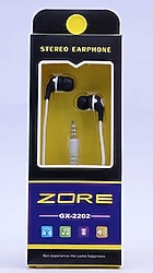 Zore GX-2202 Beyaz Kulak İçi Kulaklık