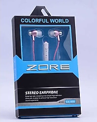 Zore GX-908 Pembe Kulak İçi Kulaklık