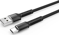 Zore LS63 1 m 2.4A Type-C to USB Şarj Kablosu