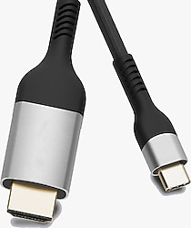 Zore QG06 1.8 m Type-C to HDMI Dönüştürücü