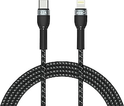 Zore Shira Serisi 2 m Type-C to Lightning Hızlı Şarj Kablosu