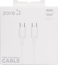 Zore ZR-41 1 m Type-C to Type-C Hızlı Şarj Kablosu