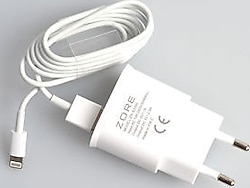 Zore ZR-A2000 2 USB Çıkışlı Lightning Kablolu Şarj Aleti