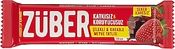 Züber Çilekli & Kakaolu Meyveli Bar 40 gr