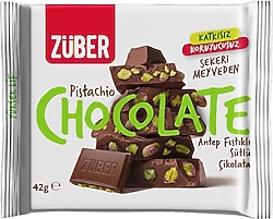 Züber Antep Fıstıklı Sütlü Çikolata 42 gr