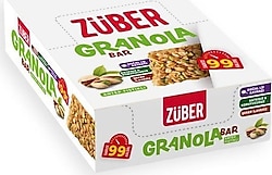 Züber Antep Fıstıklı Granola Bar 15x25 gr