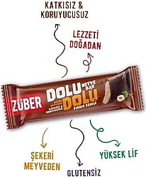 Züber Fındık Ezmeli Meyveli Bar 30 gr