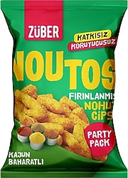 Züber Noutos Kajun Baharatlı Fırınlanmış Nohut Cipsi 75 gr
