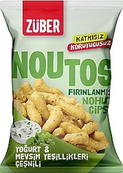Züber Noutos Yoğurt ve Mevsim Yeşillikleri Nohut Cipsi 55 gr