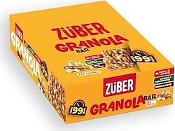 Züber Yer Fıstıklı Granola Bar 15x25 gr