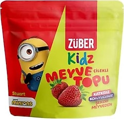 Züber Kidz Çilekli Meyve Topu 42 gr