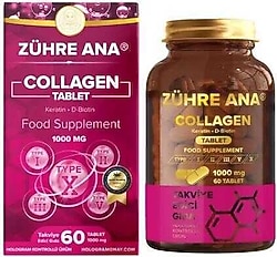 Zühre Ana 5 Tip Hidrolize Kolajen 60 Tablet
