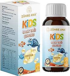 Zühre Ana Kids Omega 3 150 ml Şurup