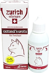 Zurich 50 ml Kediler İçin Göz Temizleyici