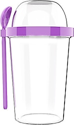 Zweikell Capsule Mor 550 ml Atıştırmalık Kabı