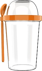 Zweikell Capsule Turuncu 550 ml Atıştırmalık Kabı