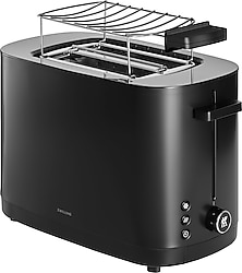 Zwilling Enfinigy 2x2 Dilim Çörek Isıtmalı Siyah Ekmek Kızartma Makinesi