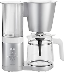 Zwilling Enfinigy Cam Karaflı Gümüş Filtre Kahve Makinesi
