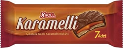Xroll XL Çikolatalı Karamelli 7'li 180 gr Bar